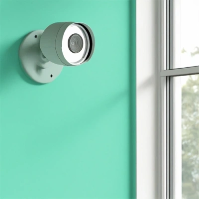 West Bloomfield vivint camera facing a window